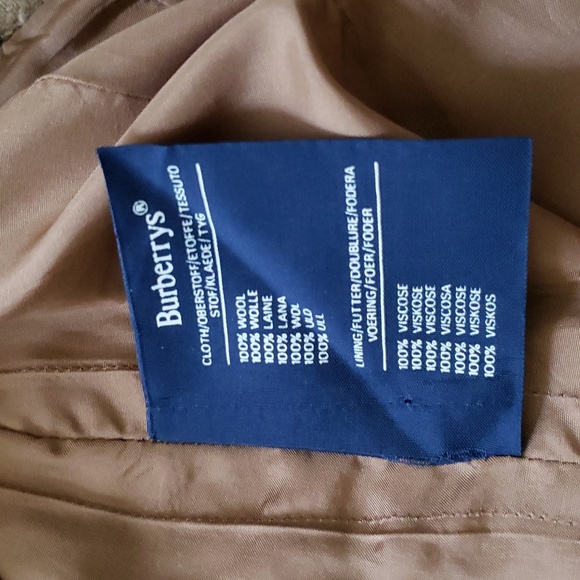 BURBERRY CHECK PLAID WOOL PLEATED SKIRT - Picture 6 of 8